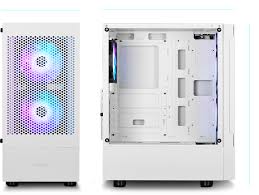 GAMDIAS TALOS E3 MESH WH RGB ATX CASE WHITE