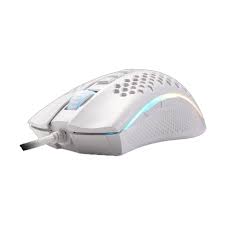 REDRAGON GAMING MOUSE RGB M808 STROM WHITE