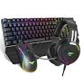 Havit Kb380l Rgb Wired Black Gaming Mechanical Keyboard, Mouse & Rgb Headphone Combo