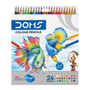 Doms Colour Pencil 24 Pcs